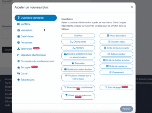 création d'un formulaire