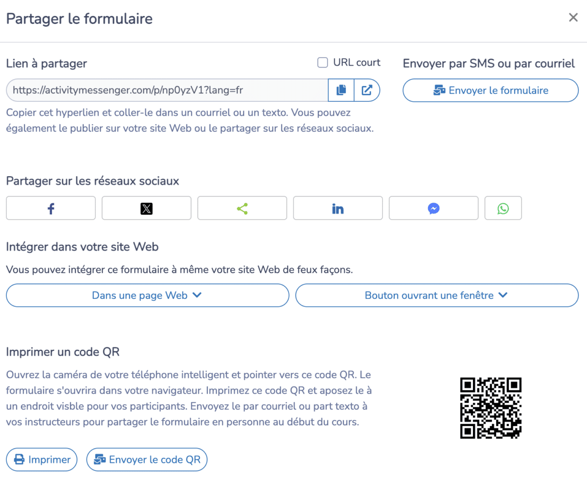 Créer un formulaire d’inscription pour la danse