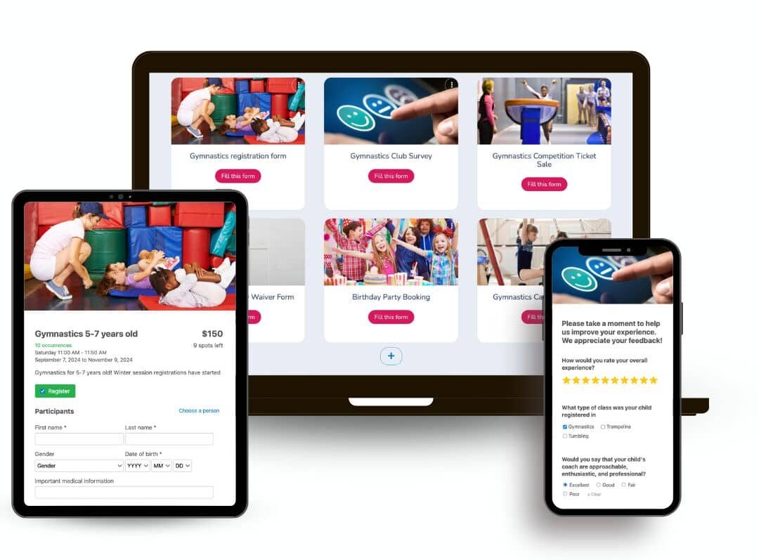 Gymnastics Club Management Software