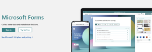 Alternative to microsoft forms
