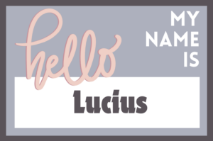 Name tag mailmerge