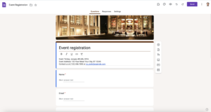 Google Form Customization