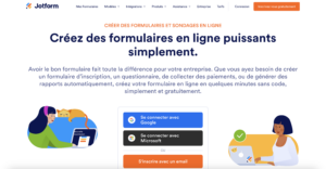 Alternative québécoise à Jotform pour les sondages en lignes