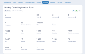 Monitor Registrations