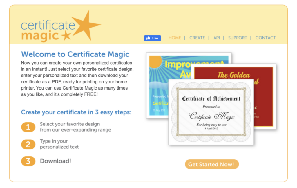 Certificats-Certificate-Magic