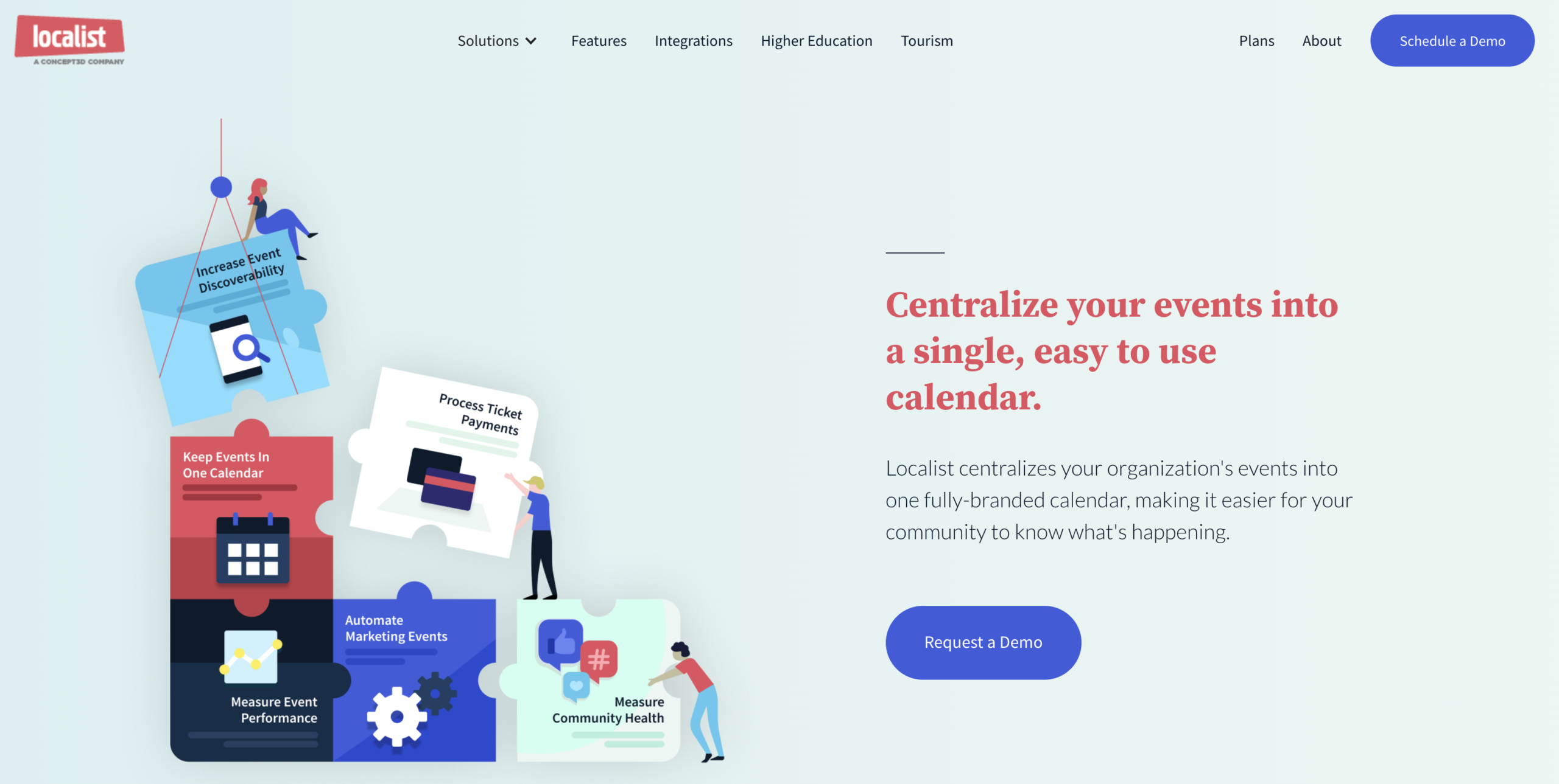 Localist for municipal ticketing