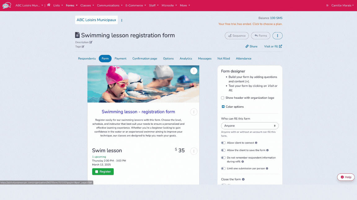 Translation-Activity-Messenger