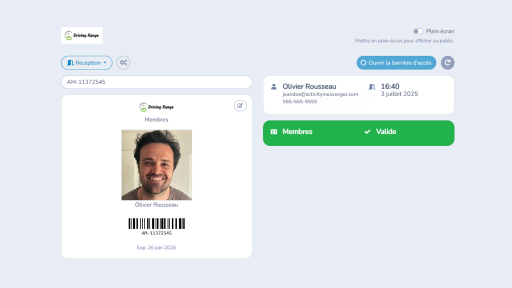 acces-automatique-activity-messenger