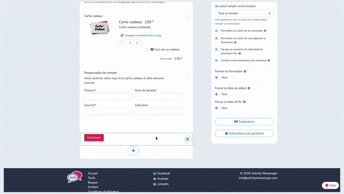 vente-item-Activity-Messenger