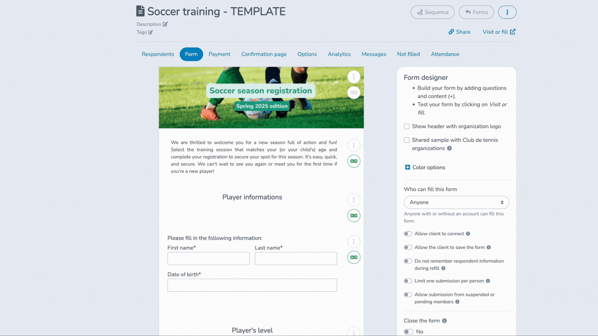 Bilingual-forms-Activity-Messenger