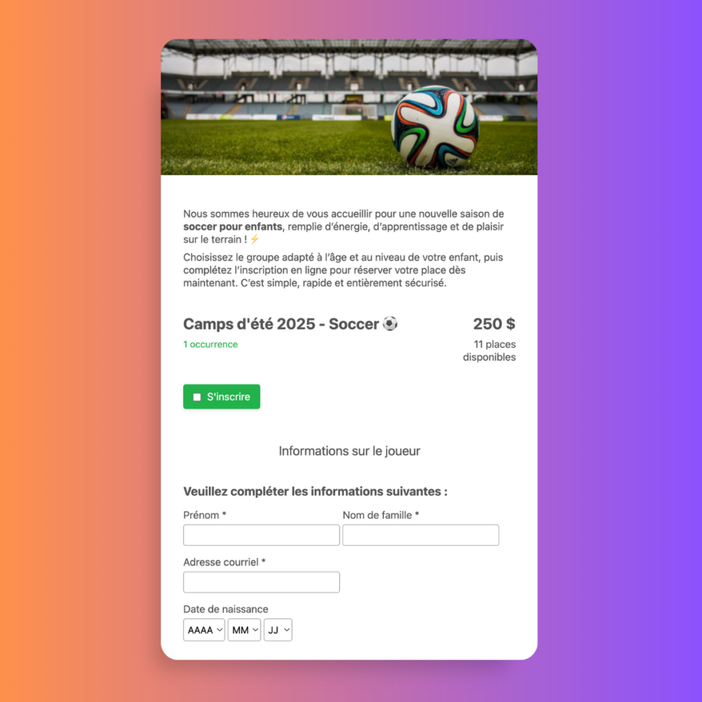 formulaires-inscription-Activity-Messenger