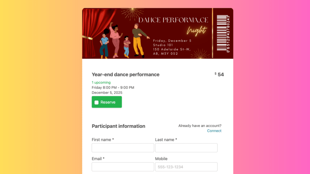 Online-registrations-step-2-Activity-Messenger