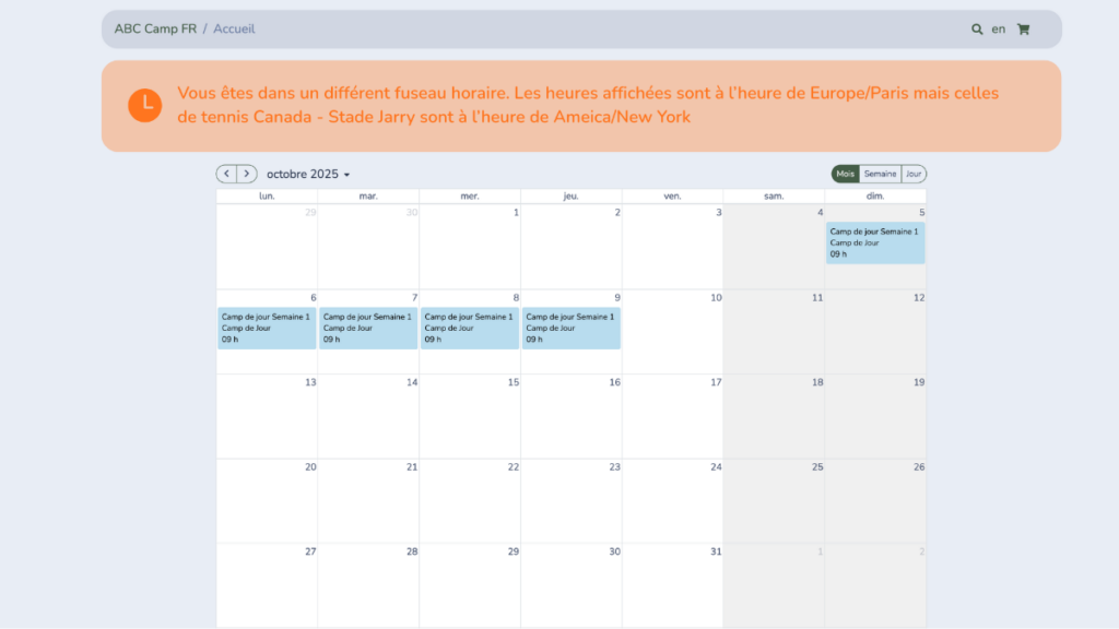 Reservation-different-fuseau-horaire-Activity-Messenger