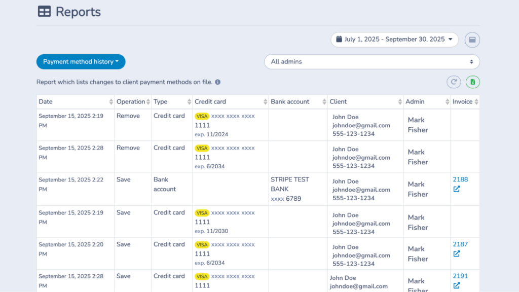 payment-report-Activity-Messenger