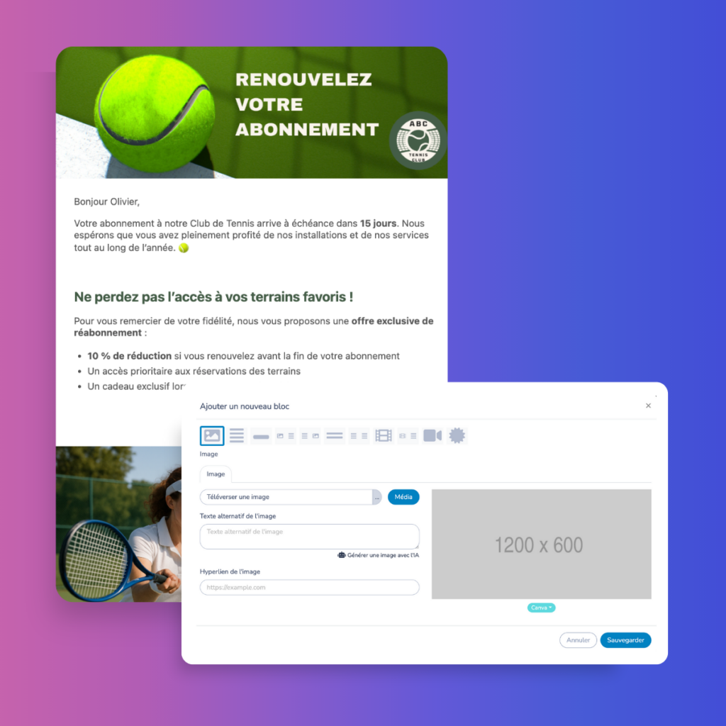 Courriels-Activity-Messenger