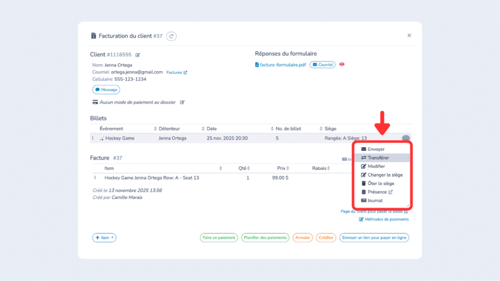 transfert-billets-Activity-Messenger