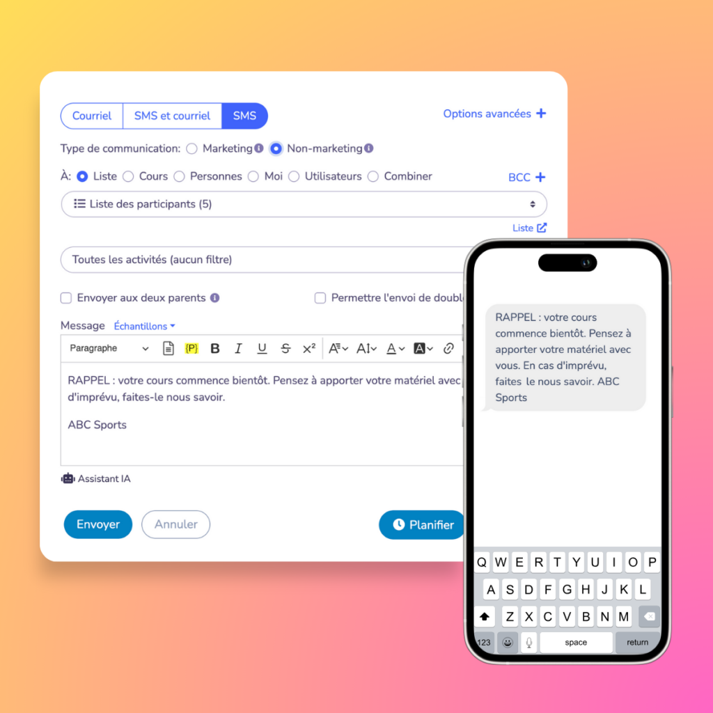 Rappels-par-SMS-Activity-Messenger