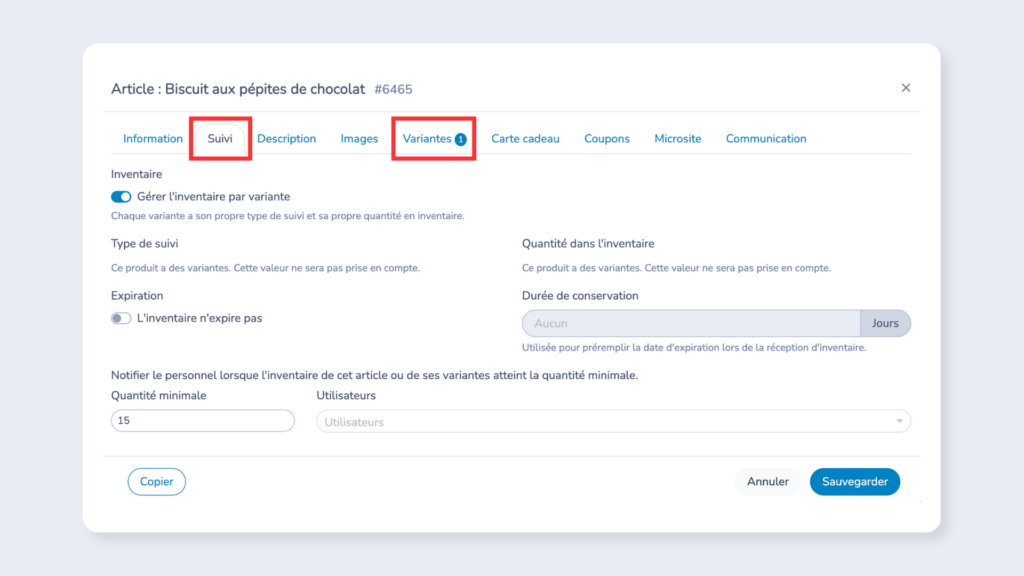 Gestion-inventaire-Activity-Messenger