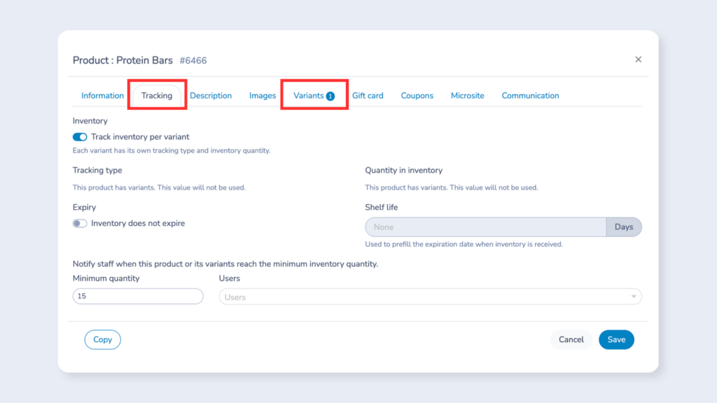 Inventory-management-Activity-Messenger