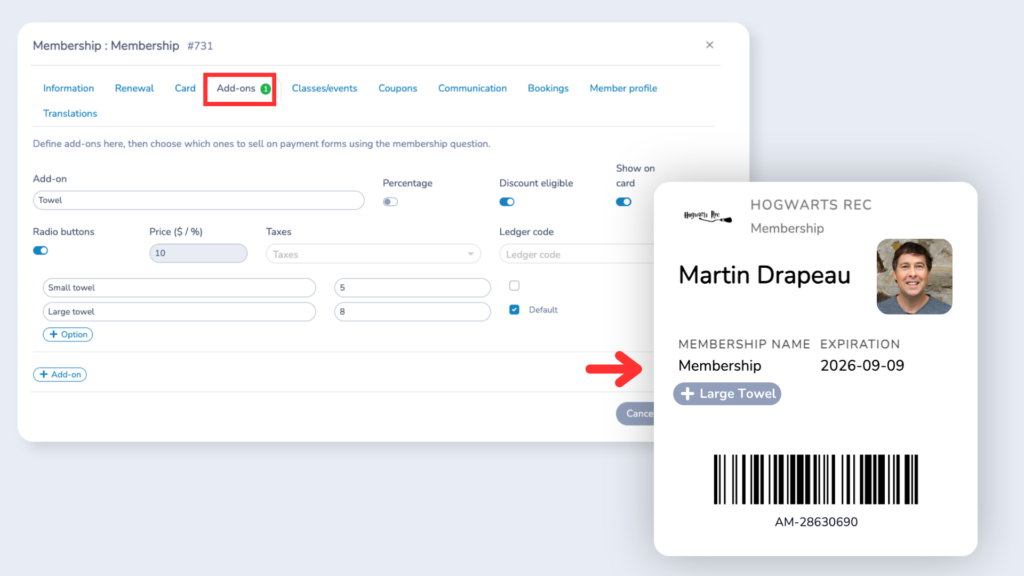 Membership-Addons-Activity-Messenger