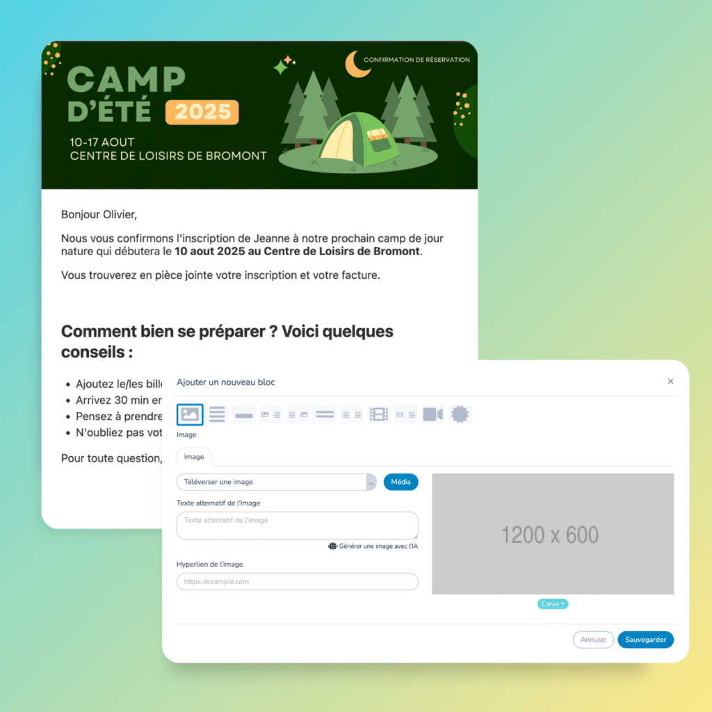 Courriels-communications-infolettre-Activity-Messenger