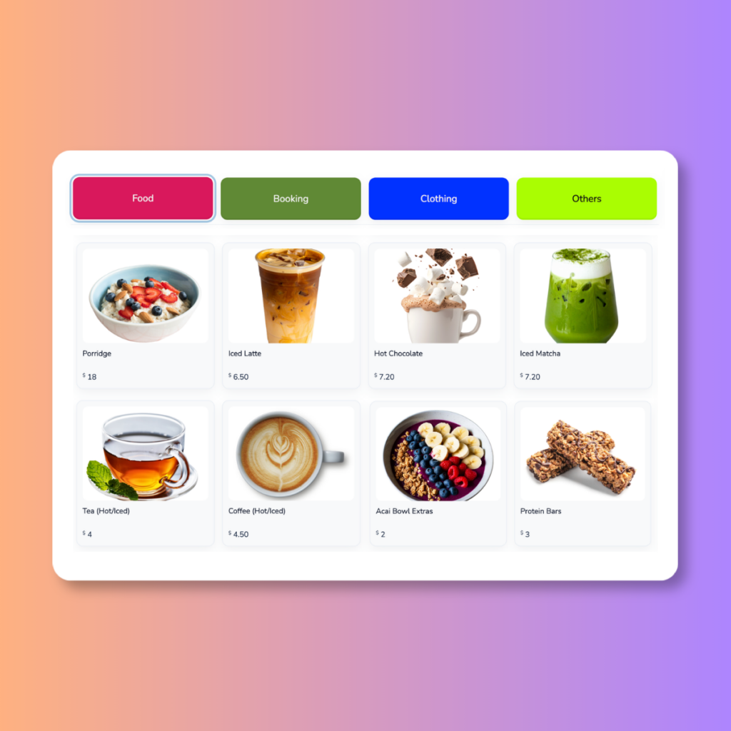 Point of Sale (POS) with inventory management